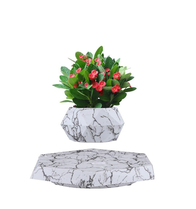 Magnetic Floating Plant Pot by BlackTree India