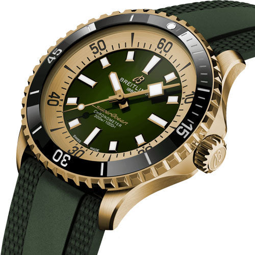 Breitling Superocean Automatic Green Dial Men 42mm
