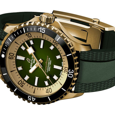 Breitling Superocean Automatic Green Dial Men 42mm