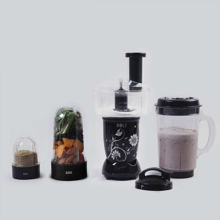 Nutri-blend BOLT-600W Mixer With Food Processor by blacktree