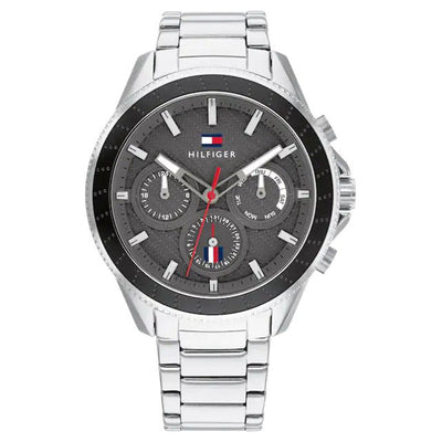 Tommy Hilfiger Aiden Grey Dial Men 45mm