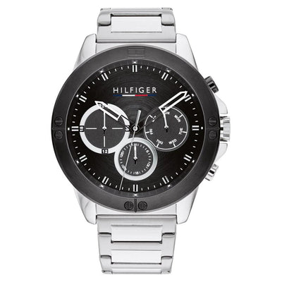 Tommy Hilfiger Harley Black Dial Men 46mm