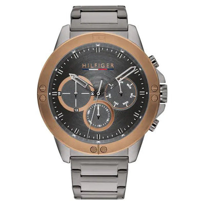Tommy Hilfiger Harley Grey Dial Men 46mm