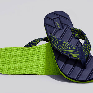 All Vibes Flips (Men) : Navy-Neon