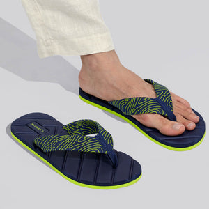 All Vibes Flips (Men) : Navy-Neon