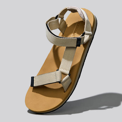 Airy Strap Sandals : Tan-Beige