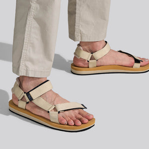 Airy Strap Sandals : Tan-Beige