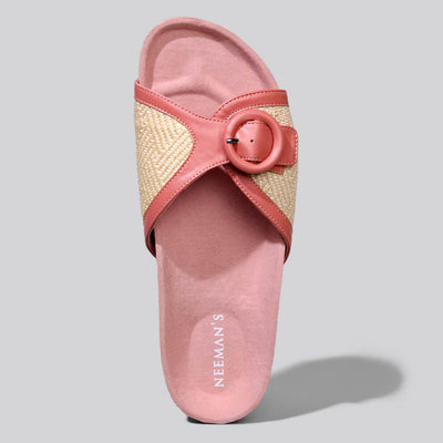 Boheme Chic Slides : Peach