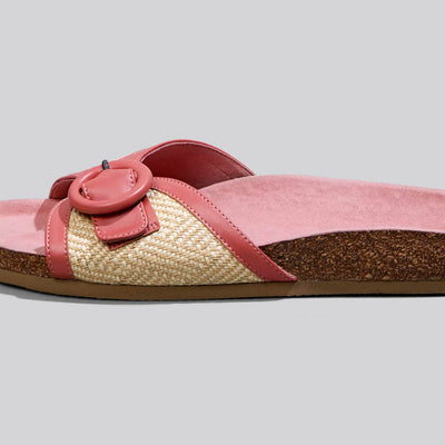Boheme Chic Slides : Peach