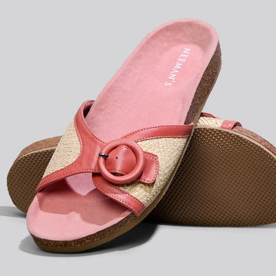 Boheme Chic Slides : Peach