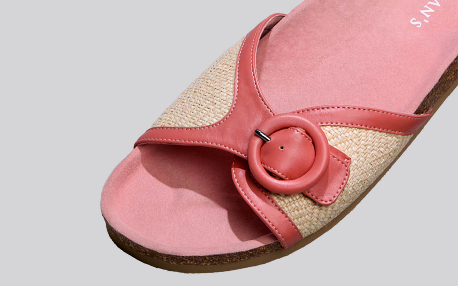 Boheme Chic Slides : Peach