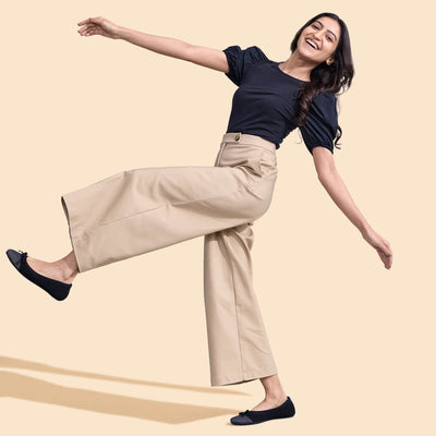 Ballet Flats For Women : Black