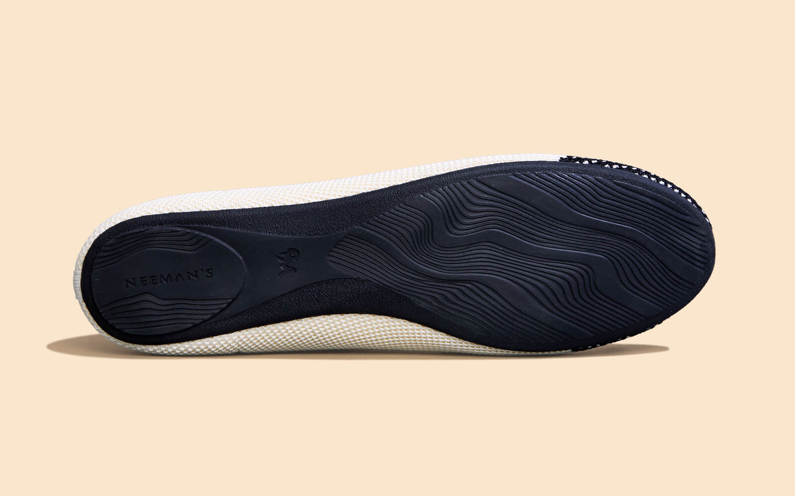 Ballet Flats For Women : Ivory-Black