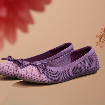 Ballet Flats For Women : Berry-Pink