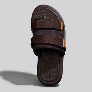 Breezy Fluff Sandals : Brown