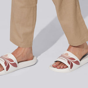 Breather Slides (Men Exclusive) : Grey-Brown