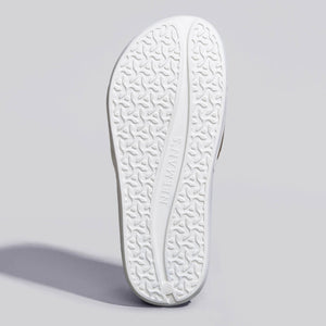 Breather Slides (Men Exclusive) : White-Blue