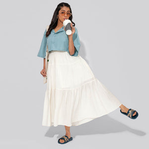 Breather Slides (Women Exclusive) : Teal-Gold