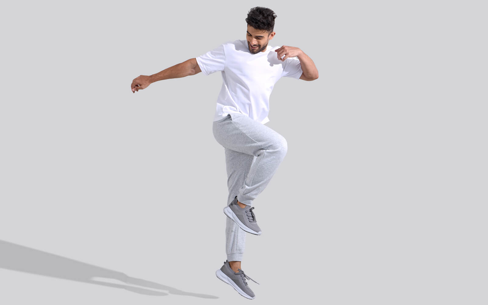 Begin Walk Leap : Grey