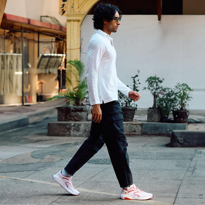 Begin Walk - Unwind : White-Red