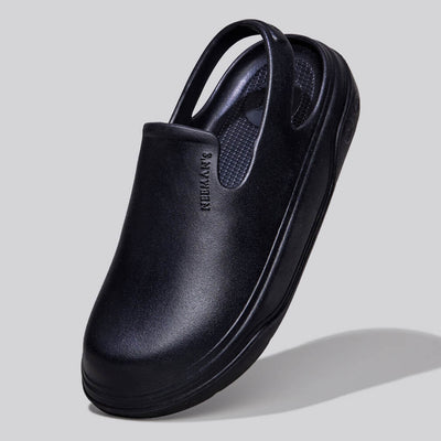 Cushers Clogs For Men : Black