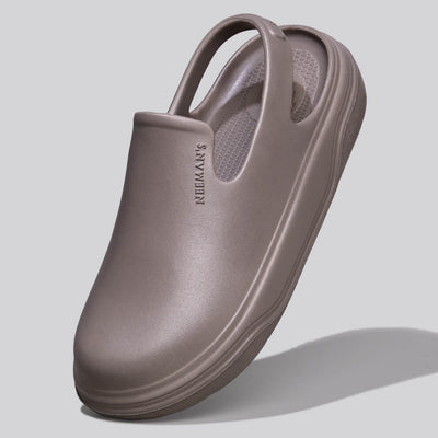 Cushers Clogs For Women : Goat Grey