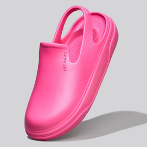 Cushers Clogs For Women : Pink