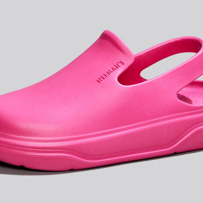 Cushers Clogs For Women : Pink