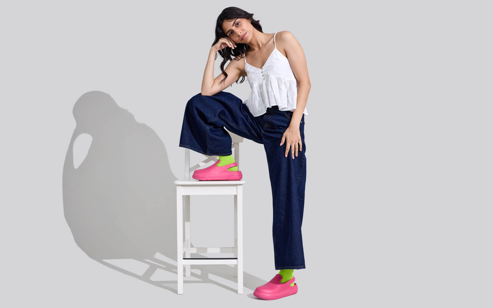 Cushers Clogs For Women : Pink