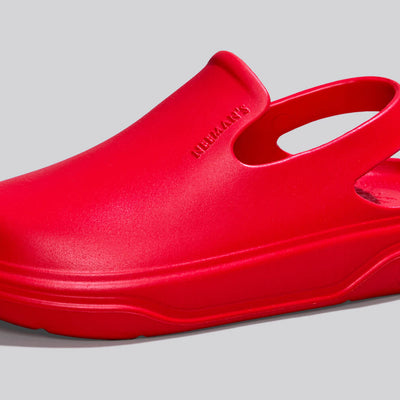 Cushers Clogs For Women : Red