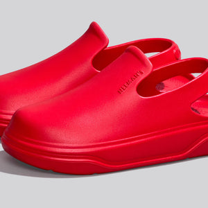 Cushers Clogs For Women : Red