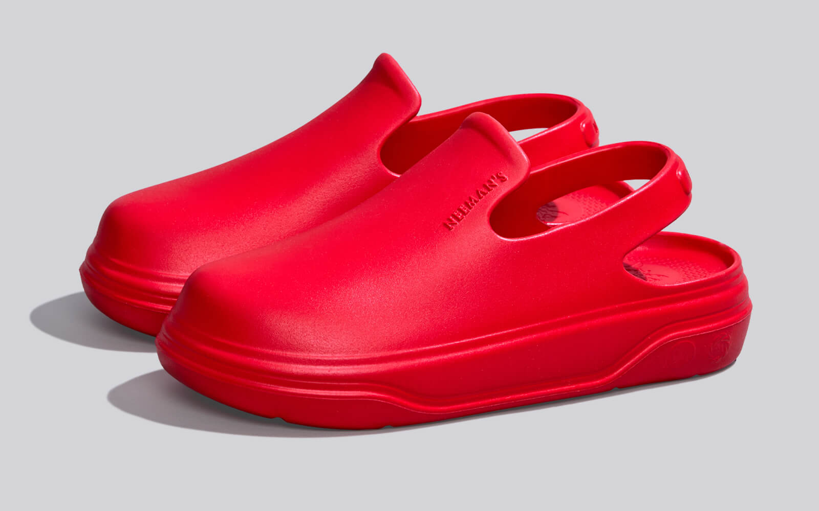 Cushers Clogs For Women : Red