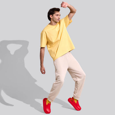 Cushers Clogs For Men : Red