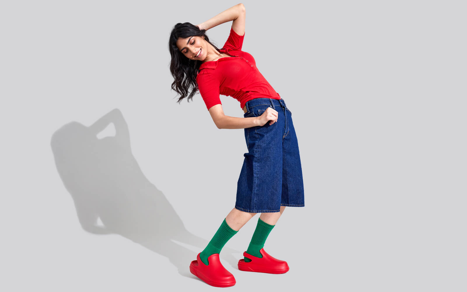 Cushers Clogs For Women : Red