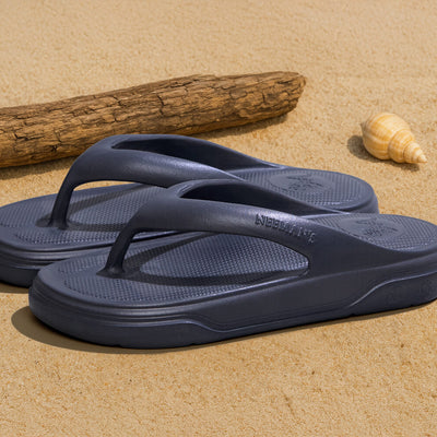 Cushers Flips For Men : Dark Grey