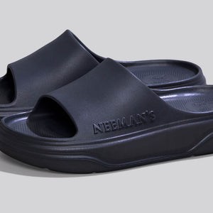Cushers Slides For Men : Dark Grey