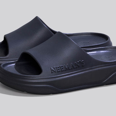 Cushers Slides For Men : Dark Grey