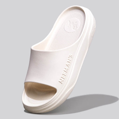 Cushers Slides For Women : Ivory White
