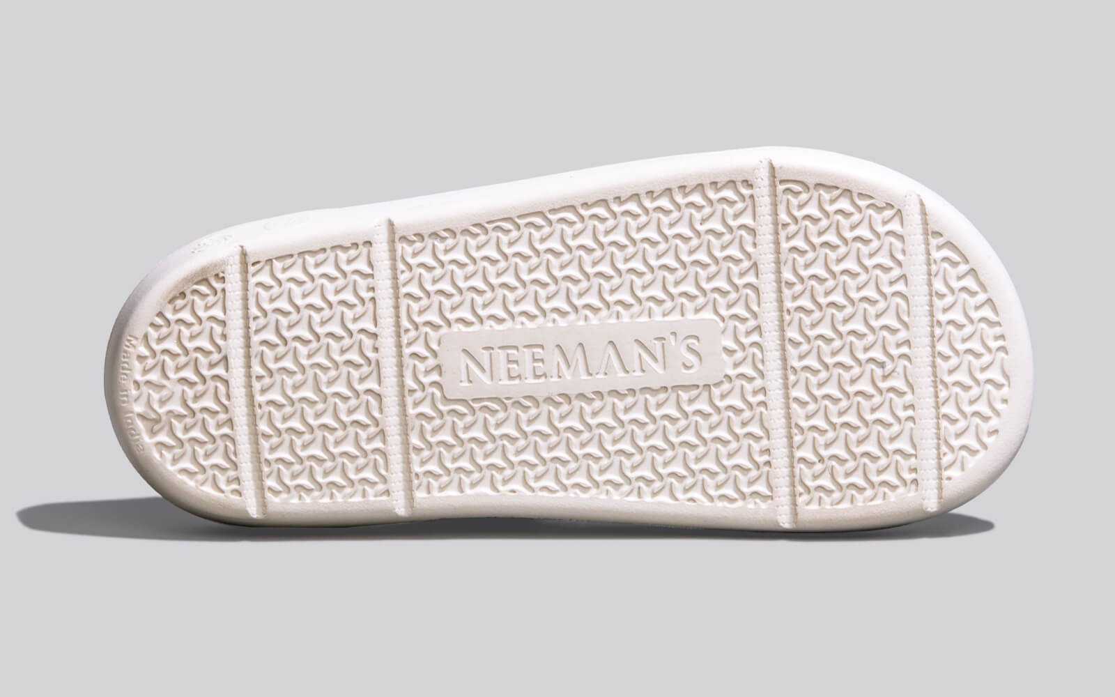 Cushers Slides For Men : Ivory White