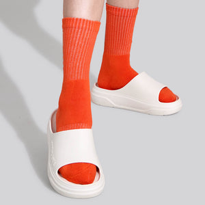 Cushers Slides For Women : Ivory White