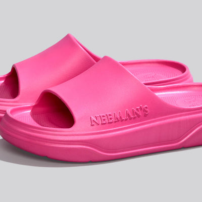 Cushers Slides For Women : Pink