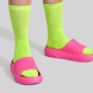 Cushers Slides For Women : Pink