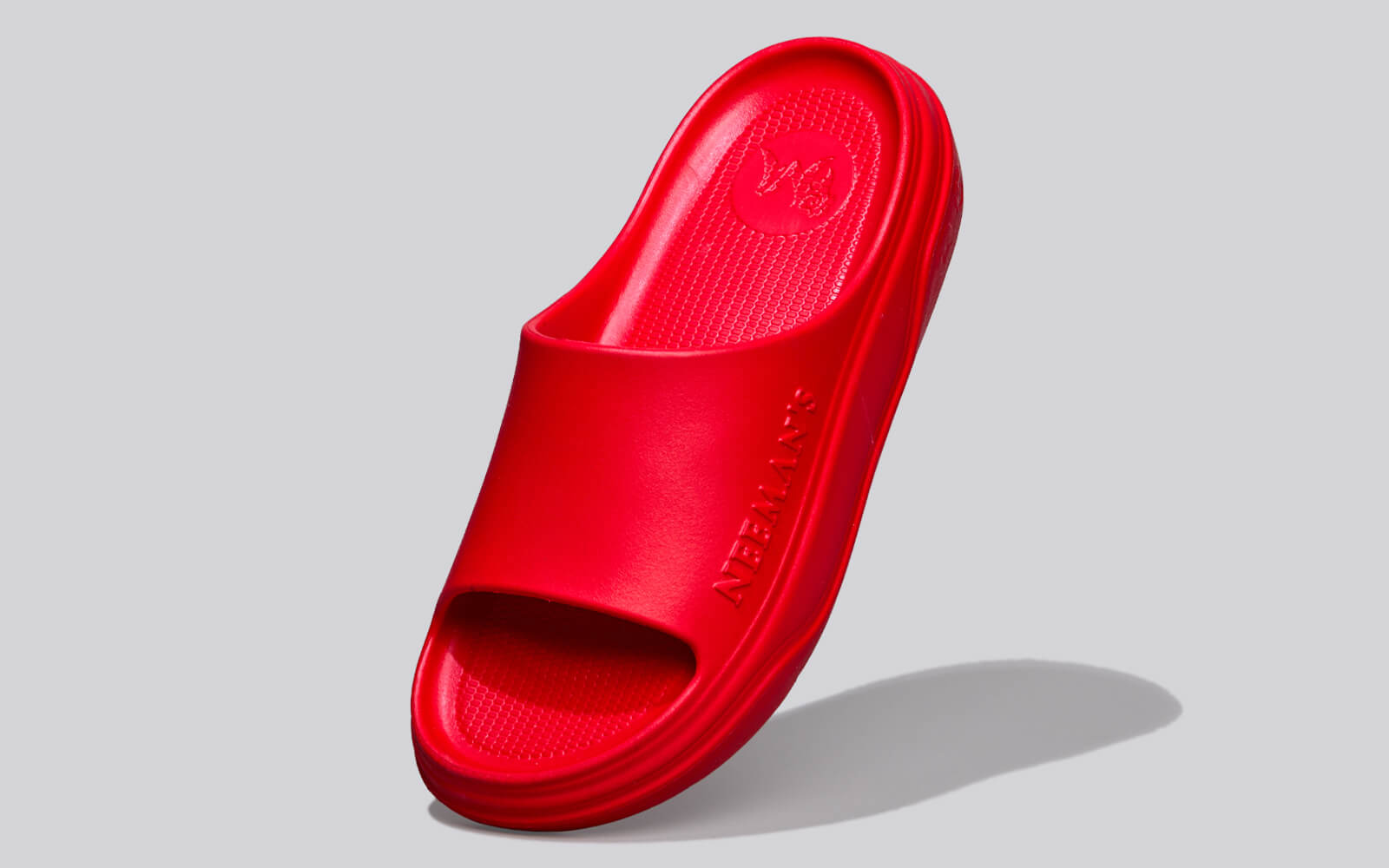 Cushers Slides For Women : Red