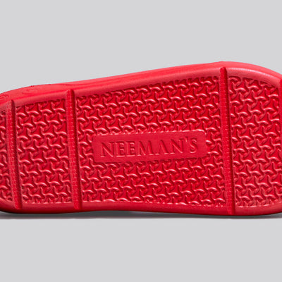 Cushers Slides For Men : Red