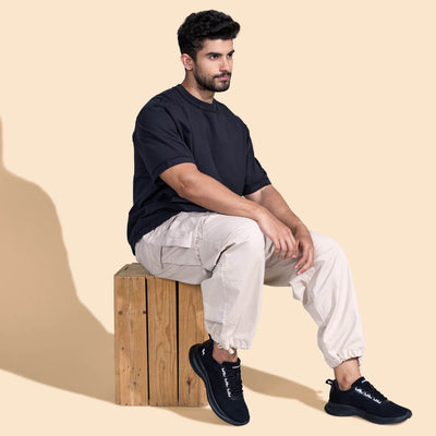 The CloudKnit Sneakers : Black