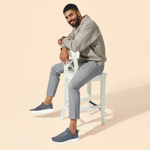 Comfort Stroll Sneakers : Grey
