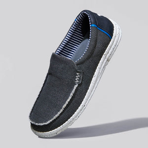 The Wanderers Slip Ons : Black