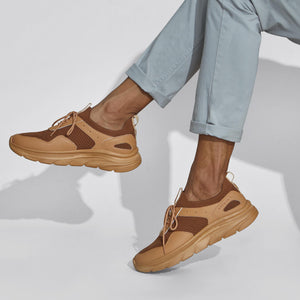 High Wave Sneakers : Tan