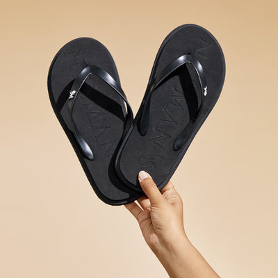 Classic Slippers : Coal Black