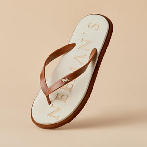 Classic Slippers : Cream Brown